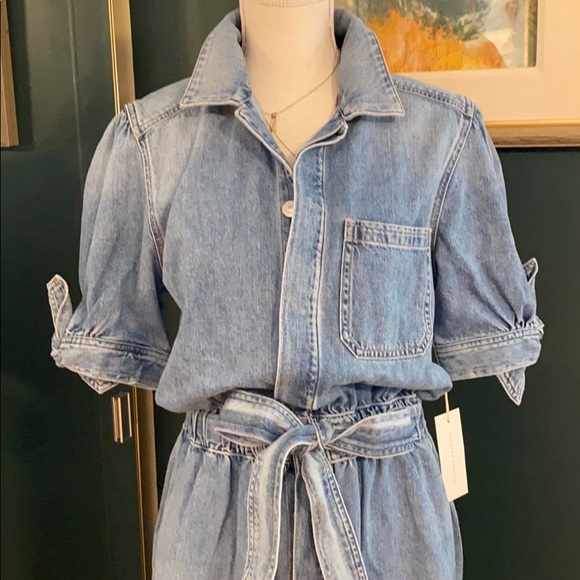 ❤️SOLD❤️Citizens of humanity denim jumpsuit - Picture 7 of 16